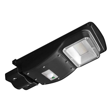 LED Lampe solaire à intensité variable avec détecteur de mouvement et de crépuscule LED/6W/3,2V 6000K IP65 5000 mAh noir + Télécommande