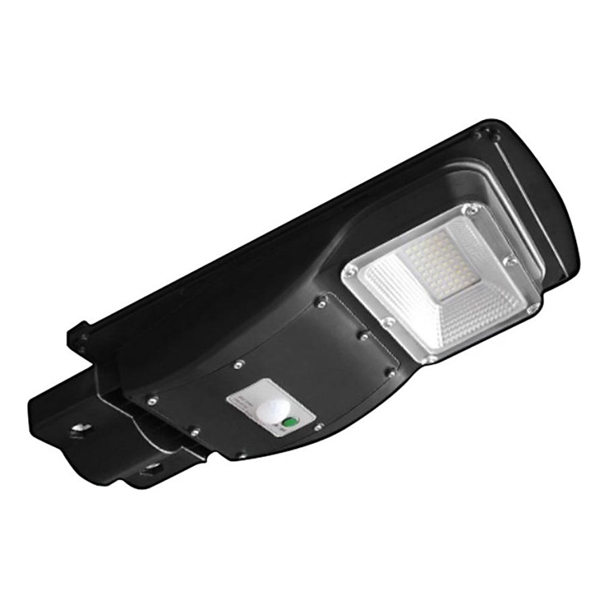 LED Lampe solaire à intensité variable avec détecteur de mouvement et de crépuscule LED/6W/3,2V 6000K IP65 5000 mAh noir + Télécommande