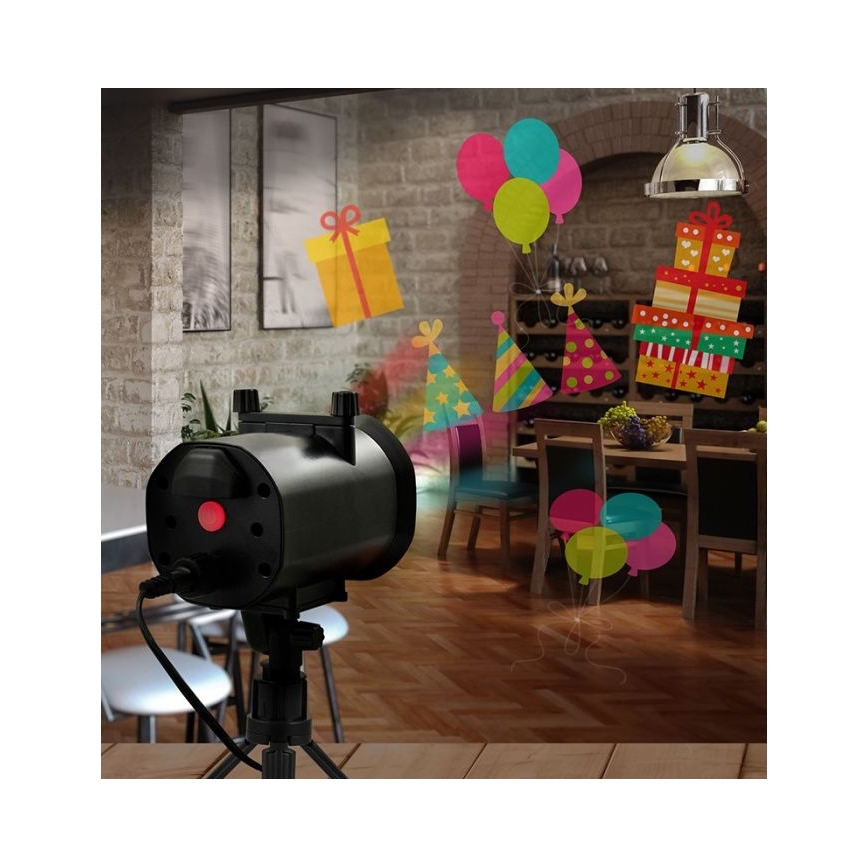 LED Laser Projector voor Buiten LED/5W/230V IP44