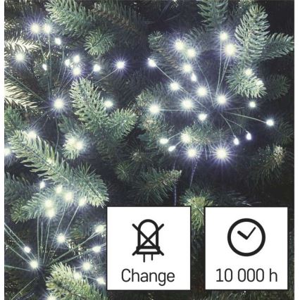 LED-lichtsnoer 300xLED/8,2m koud wit