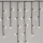 LED-lichtsnoer voor buiten, 100 LEDs, 2,5 x 0,9 m, IP44, koel wit