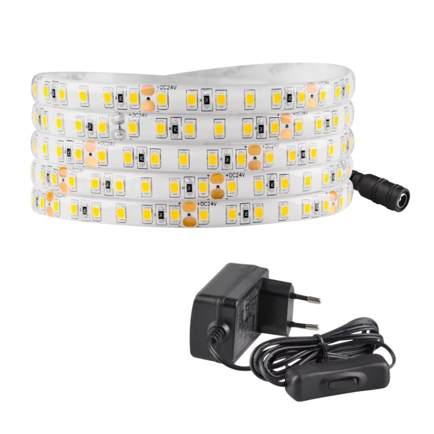 LED Lichtstrip voor buiten 3m LED/23W/24V/230V 4000K IP65