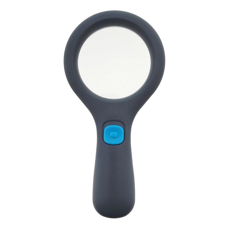 LED-loep 3× vergroting met LED-verlichting/3W/2xAAA IP22