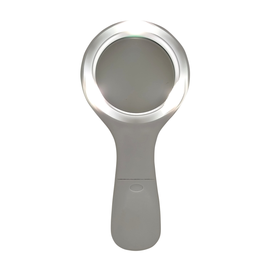 LED-loep 3× vergroting met LED-verlichting/3W/2xAAA IP22