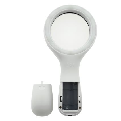 LED-loep 3× vergroting met LED-verlichting/3W/2xAAA IP22