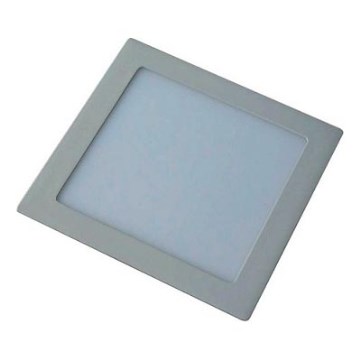 LED Luminaire encastré LED//18W/230V 22,5x22,5 cm gris