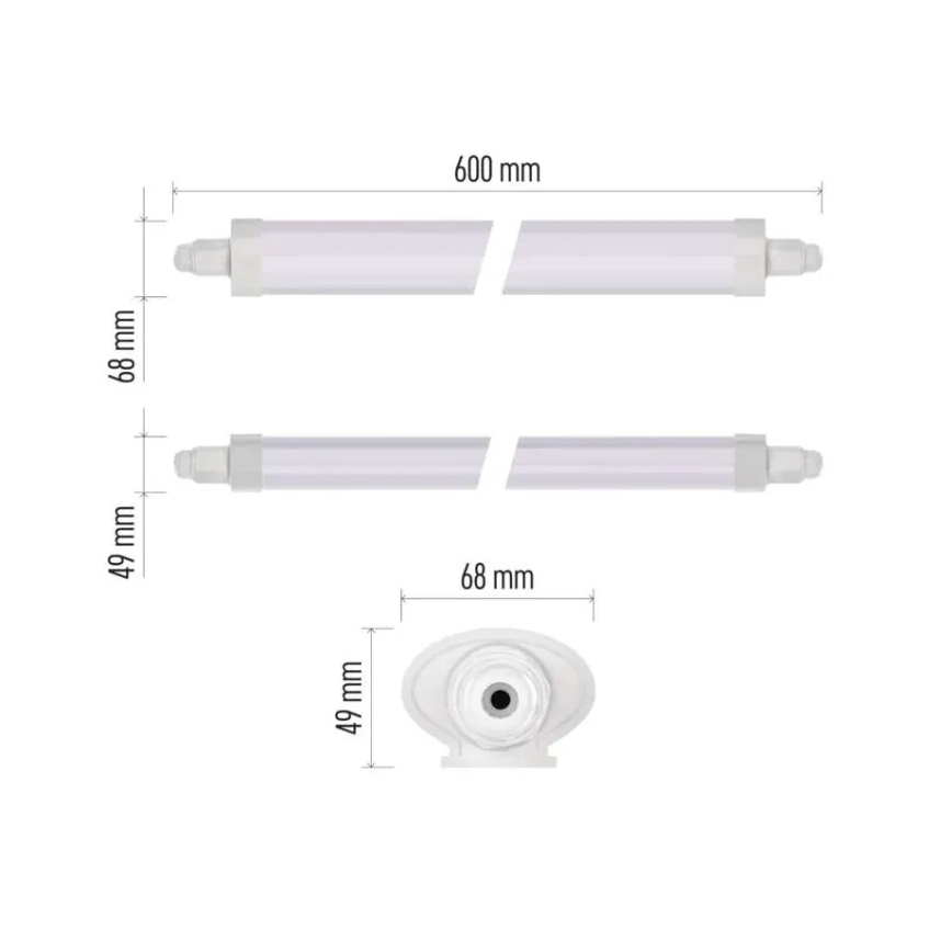 Luminaire technique LED DUSTY LED/18W/230V IP65 4000K 60 cm