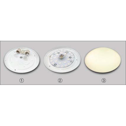 LED Magnetische module LED/12W/230V diameter 12,5 cm 3000K