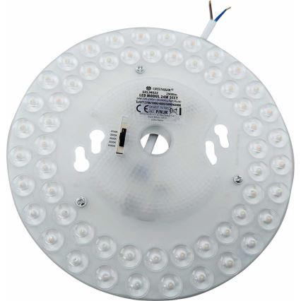 LED-magnetmodule, 18 W, 230 V, Ø 17 cm, 2700/3000/4000/5000/6500 K