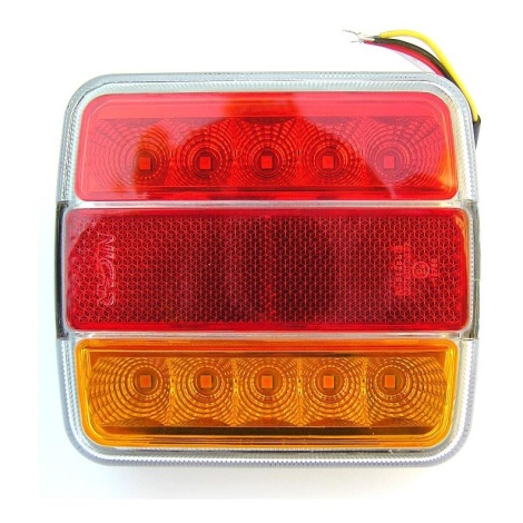 LED Multifunctioneel Achterlicht MULTI LED/1,5W/12V IP65 rood/oranje