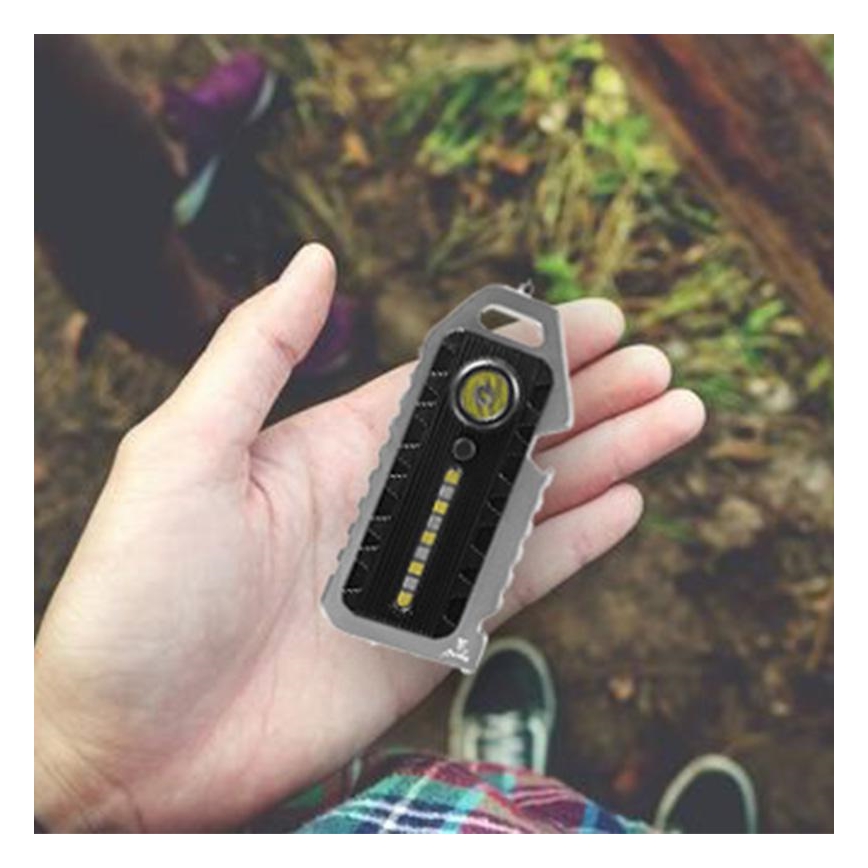 LED Multifunctioneel dimbaar rechargeable flashlight LED/1W/5V IP44 400 mAh 50 lm