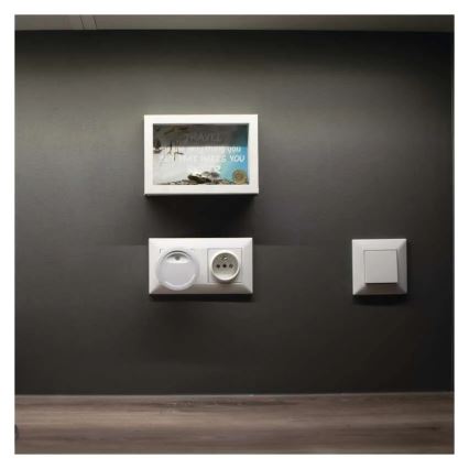 LED nachtlamp met schemersensor LED/0,3W/230V