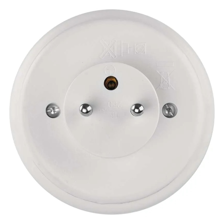 LED-nachtlamp met sensor en stopcontact LED/0,3W/230V