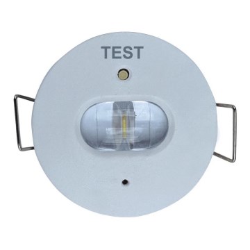 LED Noodgeval Hangende plafondverlichting GATRION LED/1W/230V 6000K