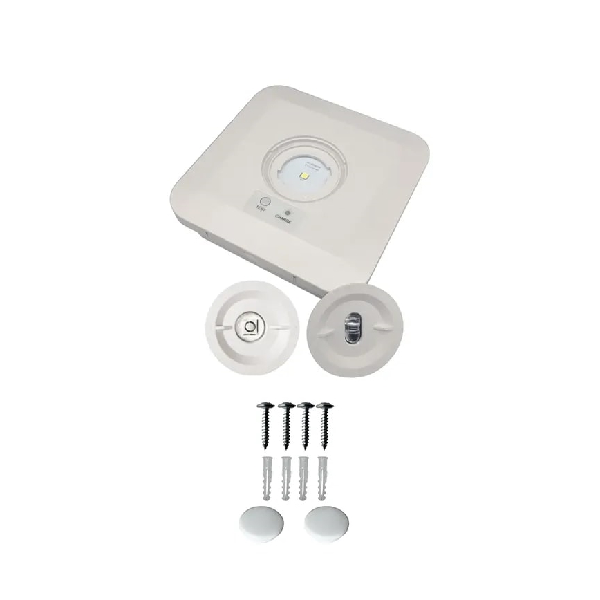 LED Noodverlichtingsarmatuur LED/2W/230V 6000K IP65 3200 mAh