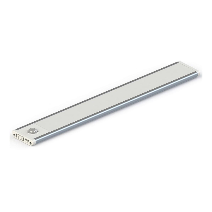 LED Onder keukenkast verlichting CABINET-4 met PIR-sensor LED/1,5W/230V 1100mAh 4000K