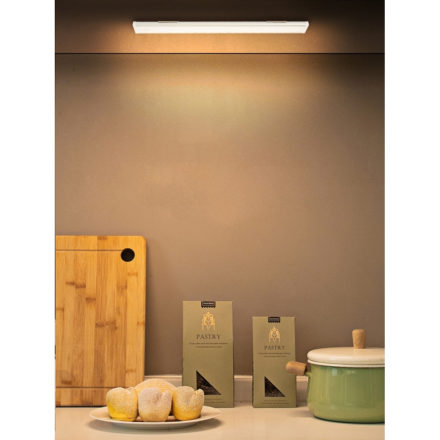 LED Onder keukenkast verlichting CABINET-4 met PIR-sensor LED/1,5W/230V 1100mAh 4000K
