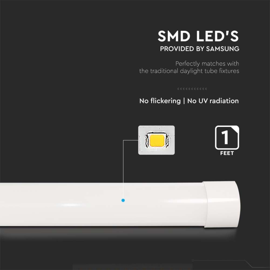 LED Onder keukenkast verlichting SAMSUNG CHIP LED/10W/230V 6500K 30 cm