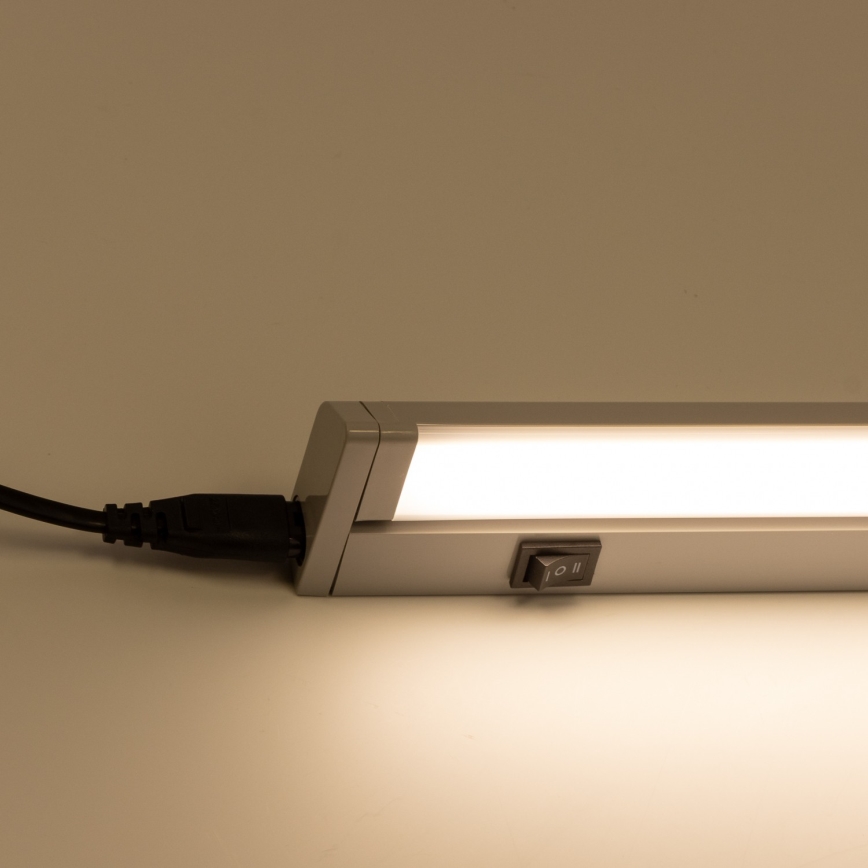 LED onderbouwarmatuur LED/7,5W/230V 2700/4000K grijs
