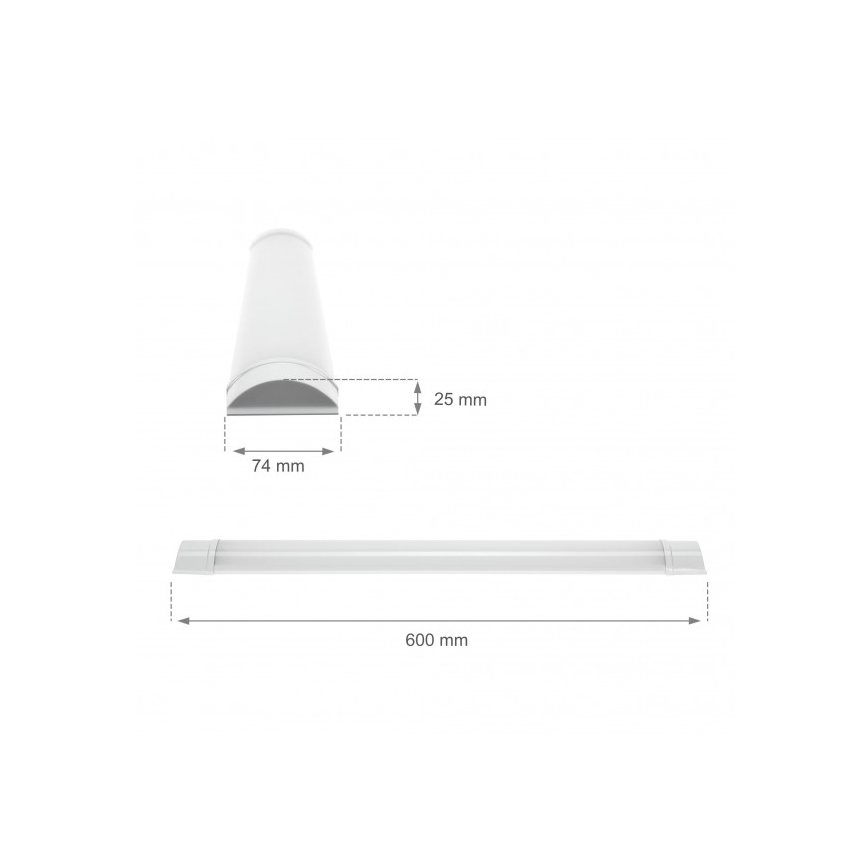 LED onderbouwarmatuur VIGA LED/14W/230V 6000K wit