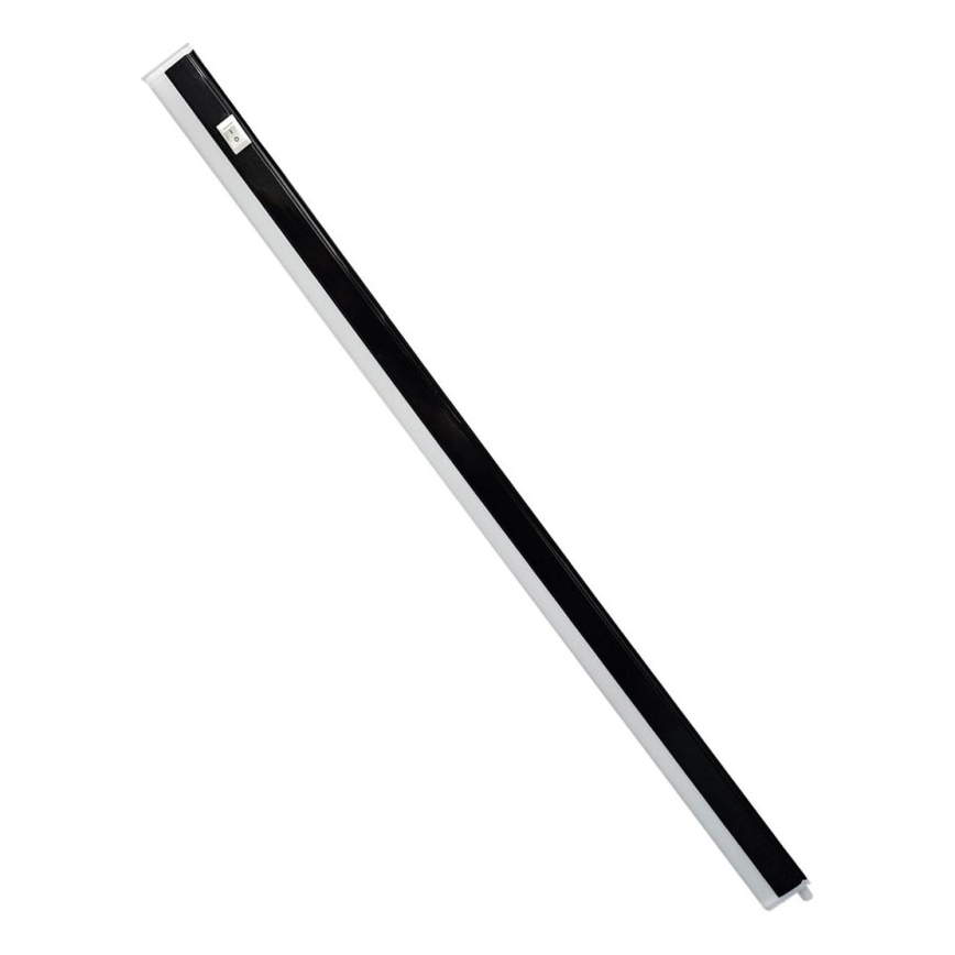 LED onderbouwlamp TUBE LED/9W/230V 60 cm zwart