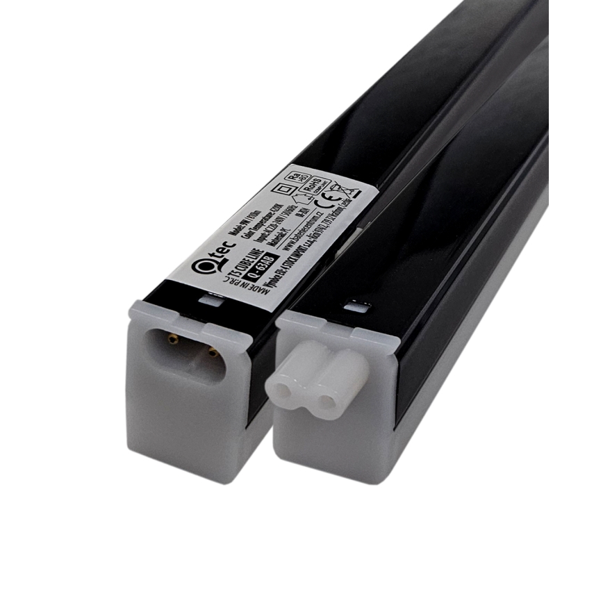 LED onderbouwlamp TUBE LED/9W/230V 60 cm zwart