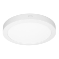 LED opbouw-/inbouwpaneel 2-in-1 18W/230V 3000/4000/6000K Ø22,5 cm IP54 wit