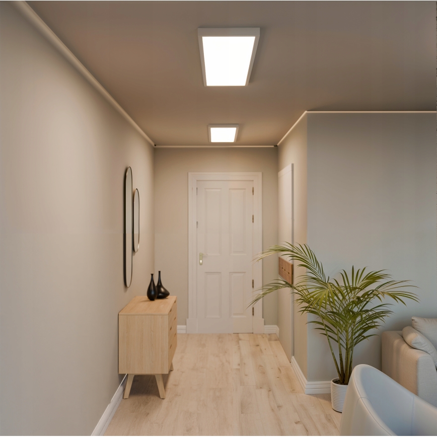 LED opbouwpaneel LED/60W/230V 30x120 cm wit