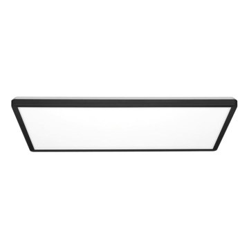 LED Opbouwpaneel NIVERA LED/32W/230V IP54 3000/4000/6000K 29,5x59,5 cm zwart