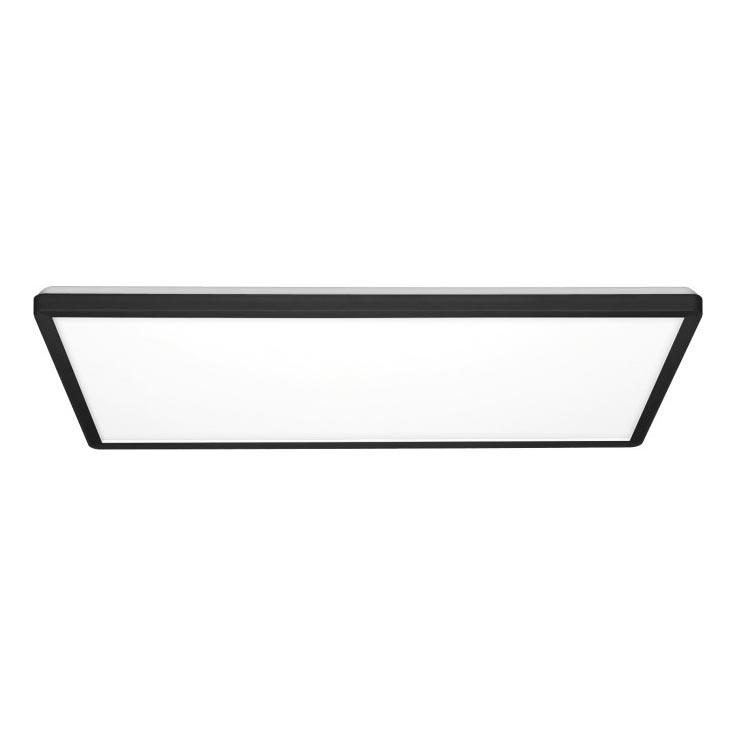 LED Opbouwpaneel NIVERA LED/32W/230V IP54 3000/4000/6000K 29,5x59,5 cm zwart