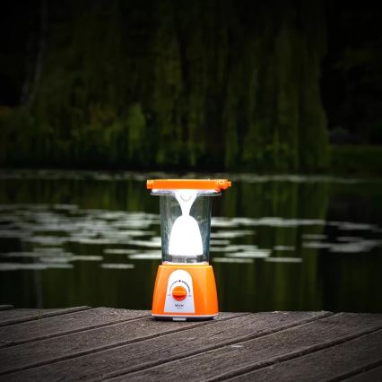 LED Dimbaar oplaadbaar zonne- lamp met powerbankfunctie LED/230V 710 glanzend 1600 mAh