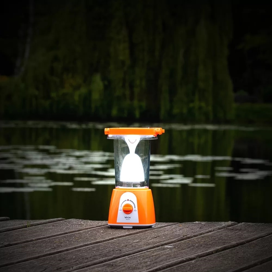 LED Dimbaar oplaadbaar zonne- lamp met powerbankfunctie LED/230V 710 glanzend 1600 mAh