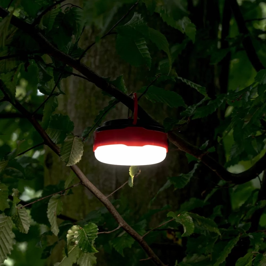 LED Dimbaar oplaadbaar zonne- zaklamp met powerbankfunctie LED/3W/5V 3000/4000/6500K IPX6 500 glanzend 2000 mAh