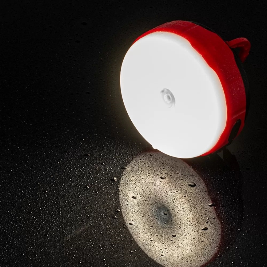 LED Dimbaar oplaadbaar zonne- zaklamp met powerbankfunctie LED/3W/5V 3000/4000/6500K IPX6 500 glanzend 2000 mAh