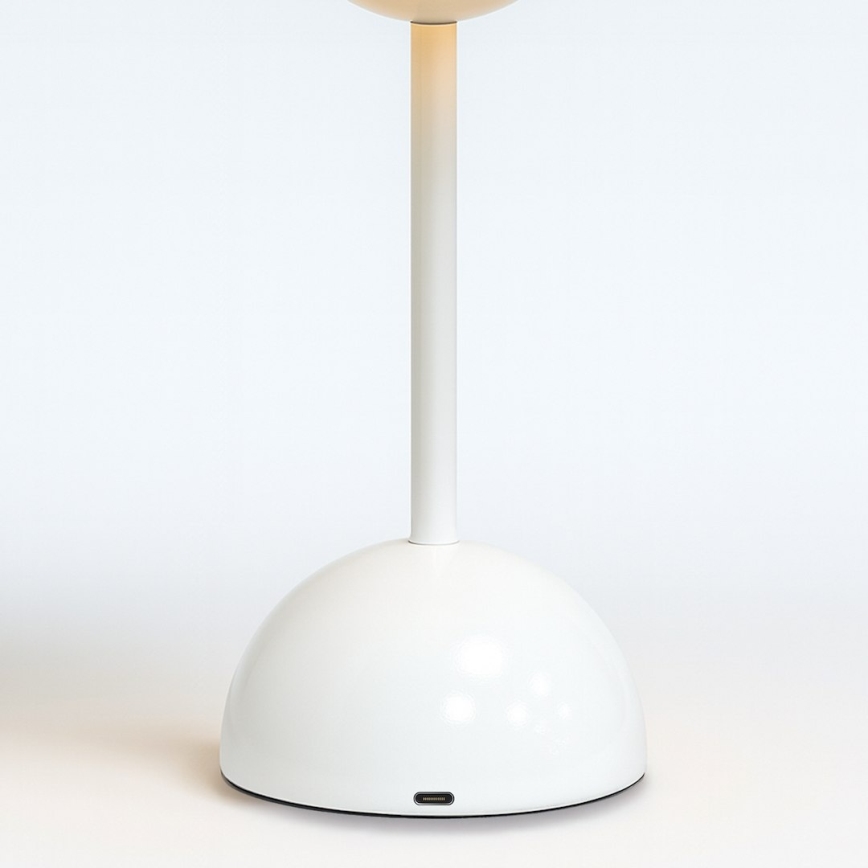 LED oplaadbare aanraaktafellamp COSTA LED/3W/5V 2400 mAh 3000-6000K wit