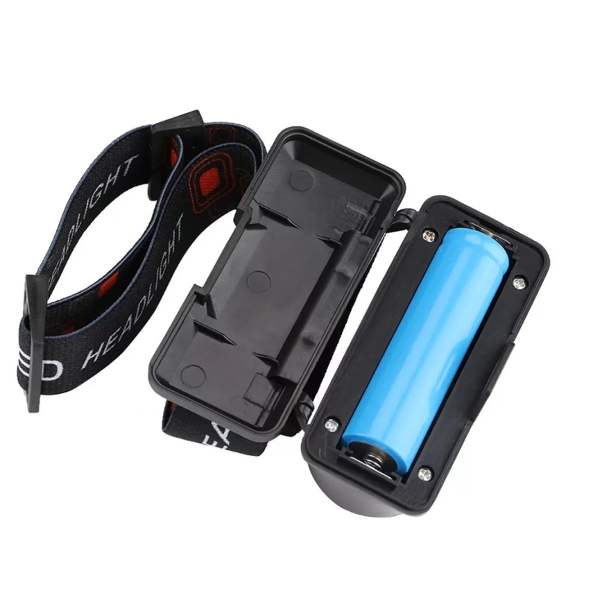 LED Oplaadbare Dimbare Hoofdlamp 2xLED/5V IP44 210 lm 2000 mAh