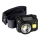 LED Oplaadbare dimbare hoofdlamp met sensor en rood licht LED/6W/5V/3xAAA IP44 500 lm 1200 mAh