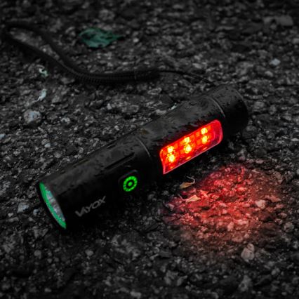 LED Dimbare Oplaadbare Zaklamp met Rood Licht LED/5W/5V IPX4 250 lm 2000 mAh