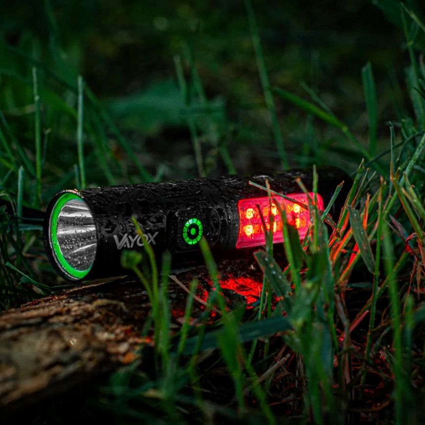 LED Dimbare Oplaadbare Zaklamp met Rood Licht LED/5W/5V IPX4 250 lm 2000 mAh