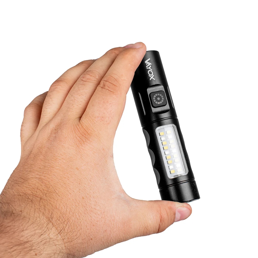LED Dimbare Oplaadbare Zaklamp met Rood Licht LED/5W/5V IPX4 250 lm 2000 mAh