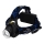 LED Oplaadbare hoofdlamp LED/6W/7,4V 5600 mAh IP44 zwart/blauw