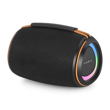 LED oplaadbare luidspreker 40 W / 1200 mAh IPX4 zwart