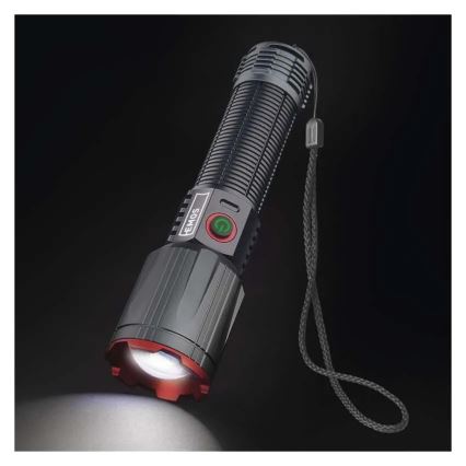 LED oplaadbare metalen zaklamp LED/5V 3000 lm 5000 mAh IP43