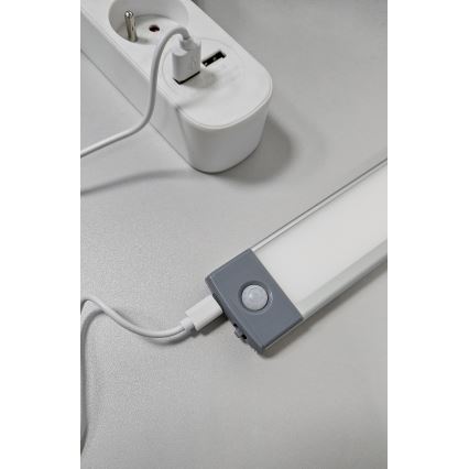 LED Oplaadbare meubelverlichting met sensor LED/2,5W/5V USB 800 mAh 4200K 32,5 cm