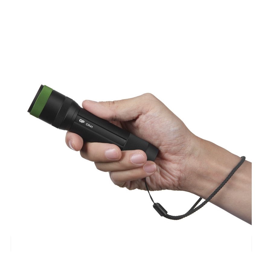 LED oplaadbare zaklamp GP DISCOVERY CR41 LED/Li-ion 3,7V IPX7