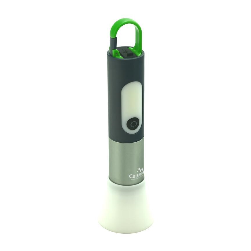 LED Oplaadbare zaklamp LED/10W/3,7V 750 glanzend 10h 1500 mAh