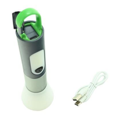 LED Oplaadbare zaklamp LED/10W/3,7V 750 glanzend 10h 1500 mAh