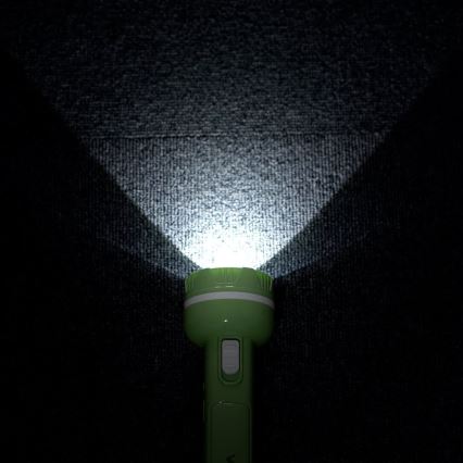LED Oplaadbare zaklamp LED/1W/230V 330 glanzend 1000 mAh