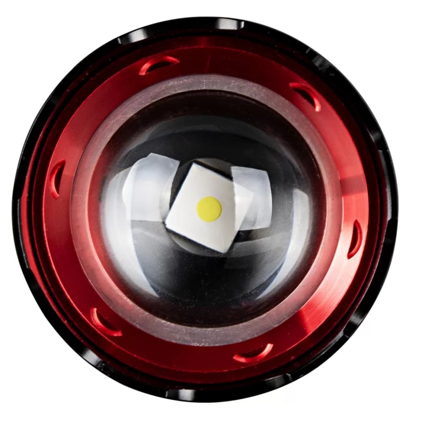 LED Dimbare oplaadbare zaklamp met powerbank Functie LED/30W/5V IPX5 1060 glanzend 5000 mAh