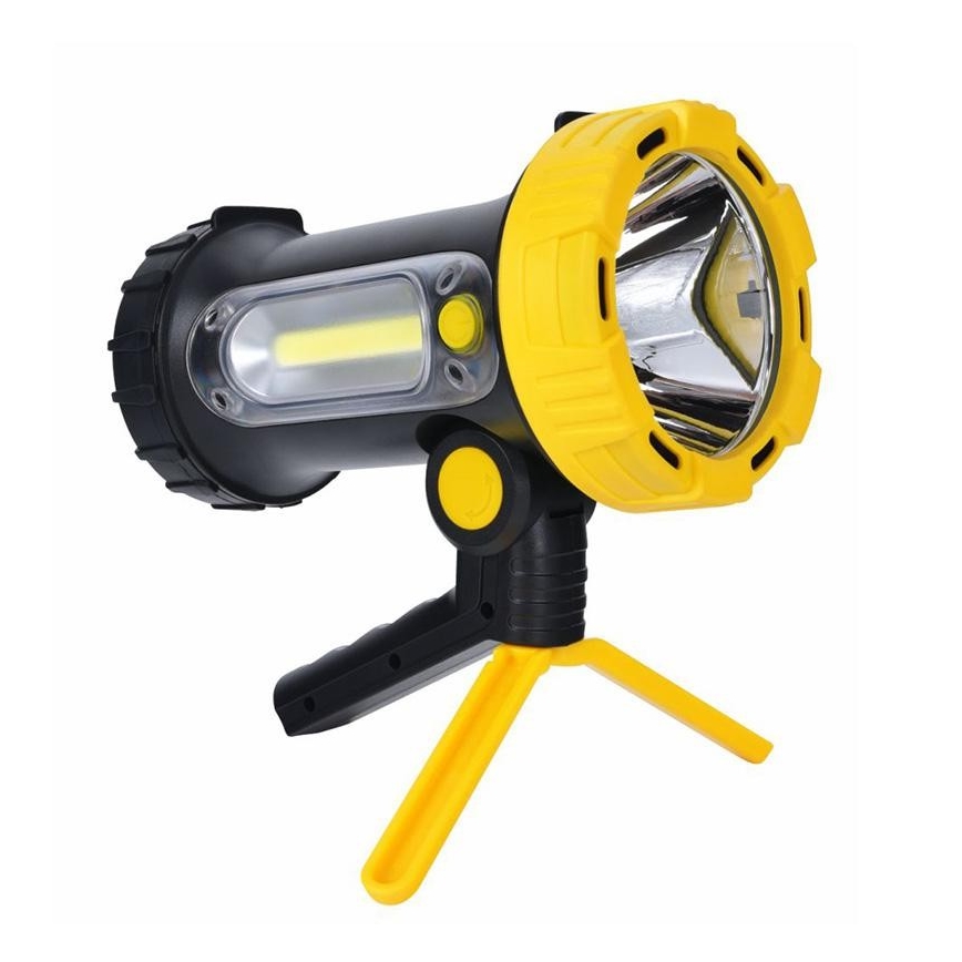 LED Oplaadbare zaklamp LED/5W/4000mA + LED/3W